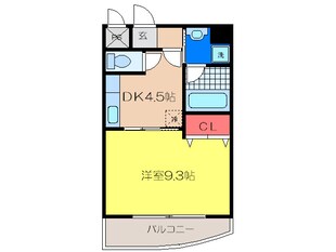 グランカ－サ三篠の物件間取画像